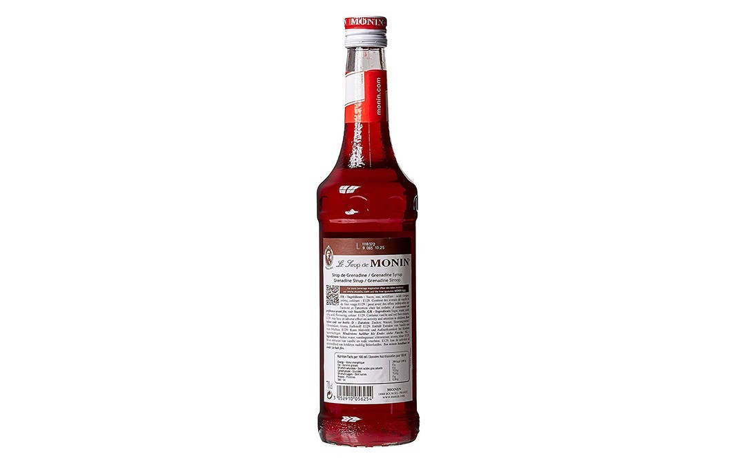 Monin Grenadine Syrup    Glass Bottle  700 millilitre